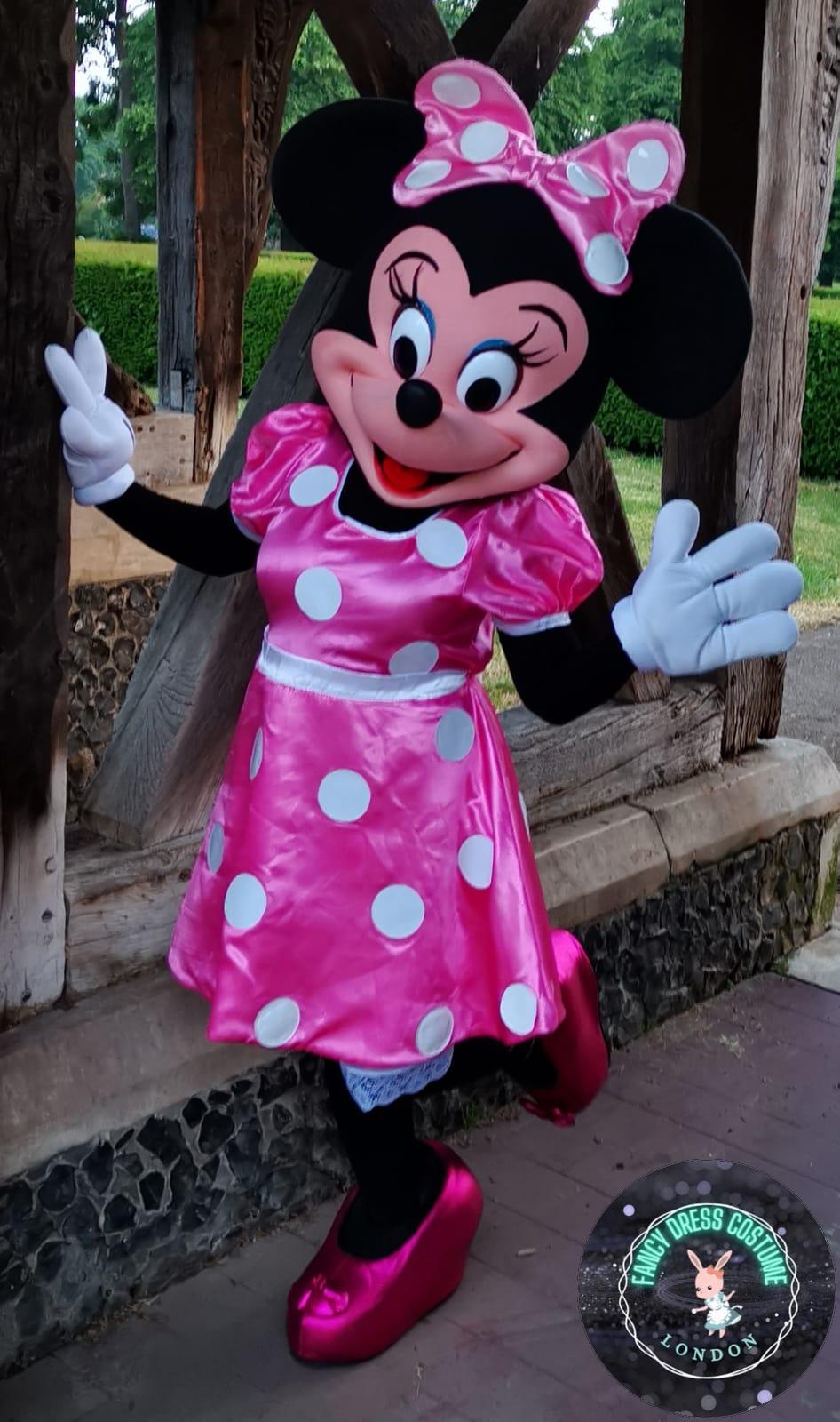 Pink Minnie Mouse Look a Like Costume