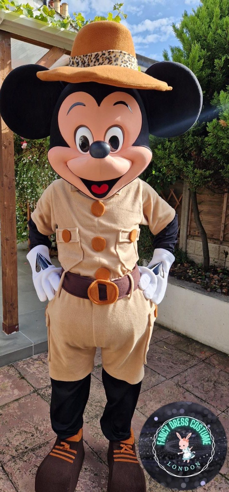 Safari Mickey Mouse Look a Like Costume