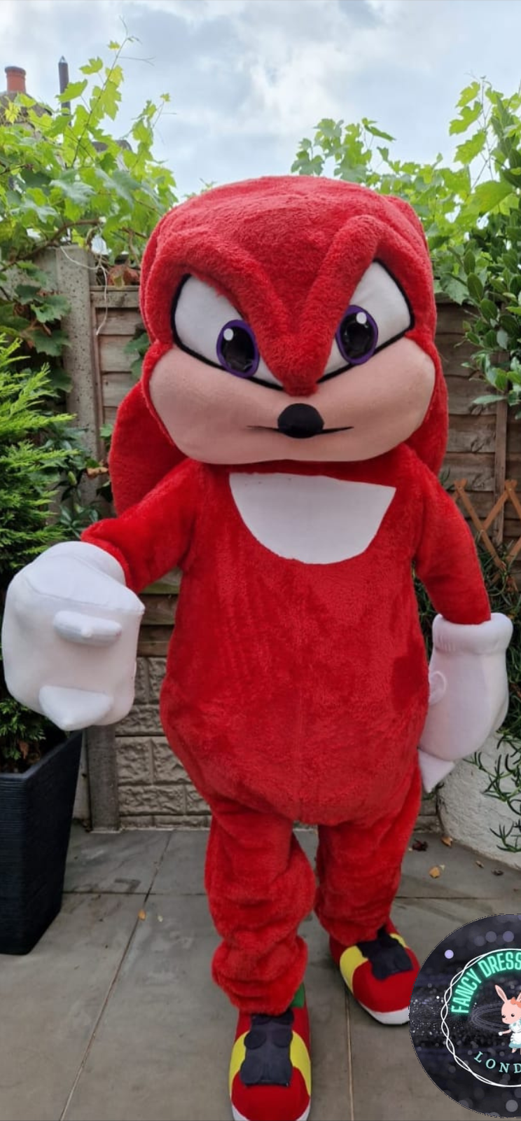 Knuckles Look a Like Costume