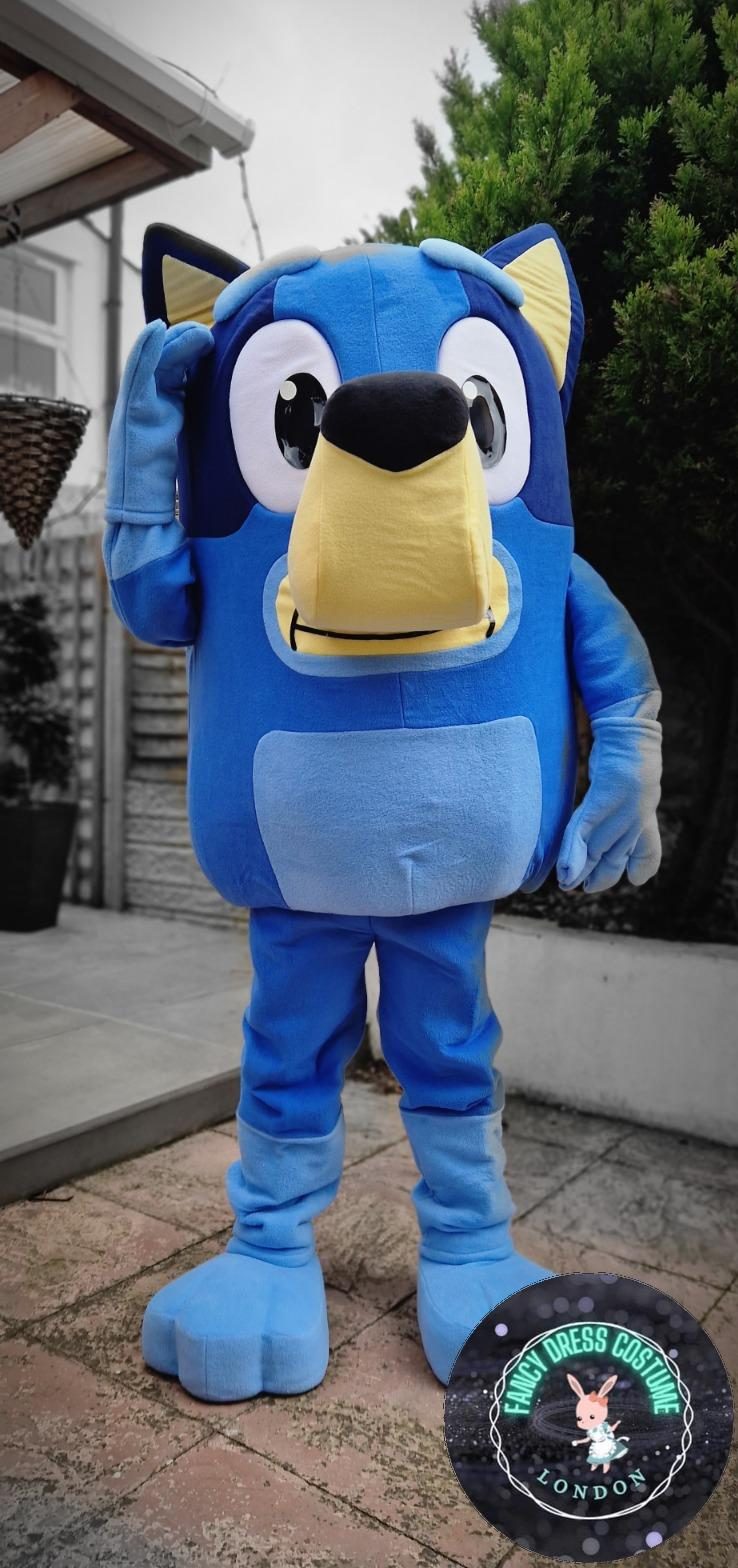 Bluey dog look like a costume