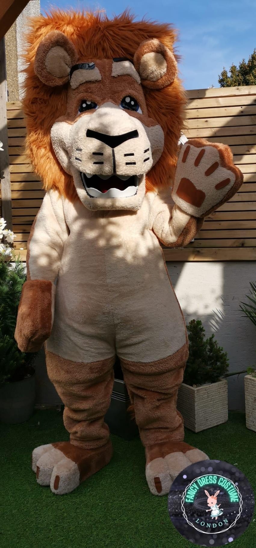 Lion Look a Like Costume