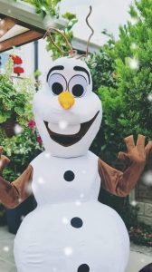 Frozen Olaf costume christmas london